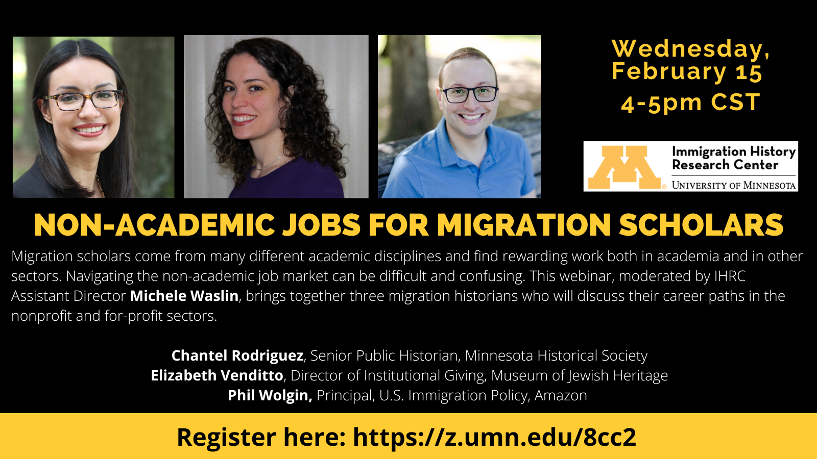 Non Academic Jobs for Migration Scholars Immigration History